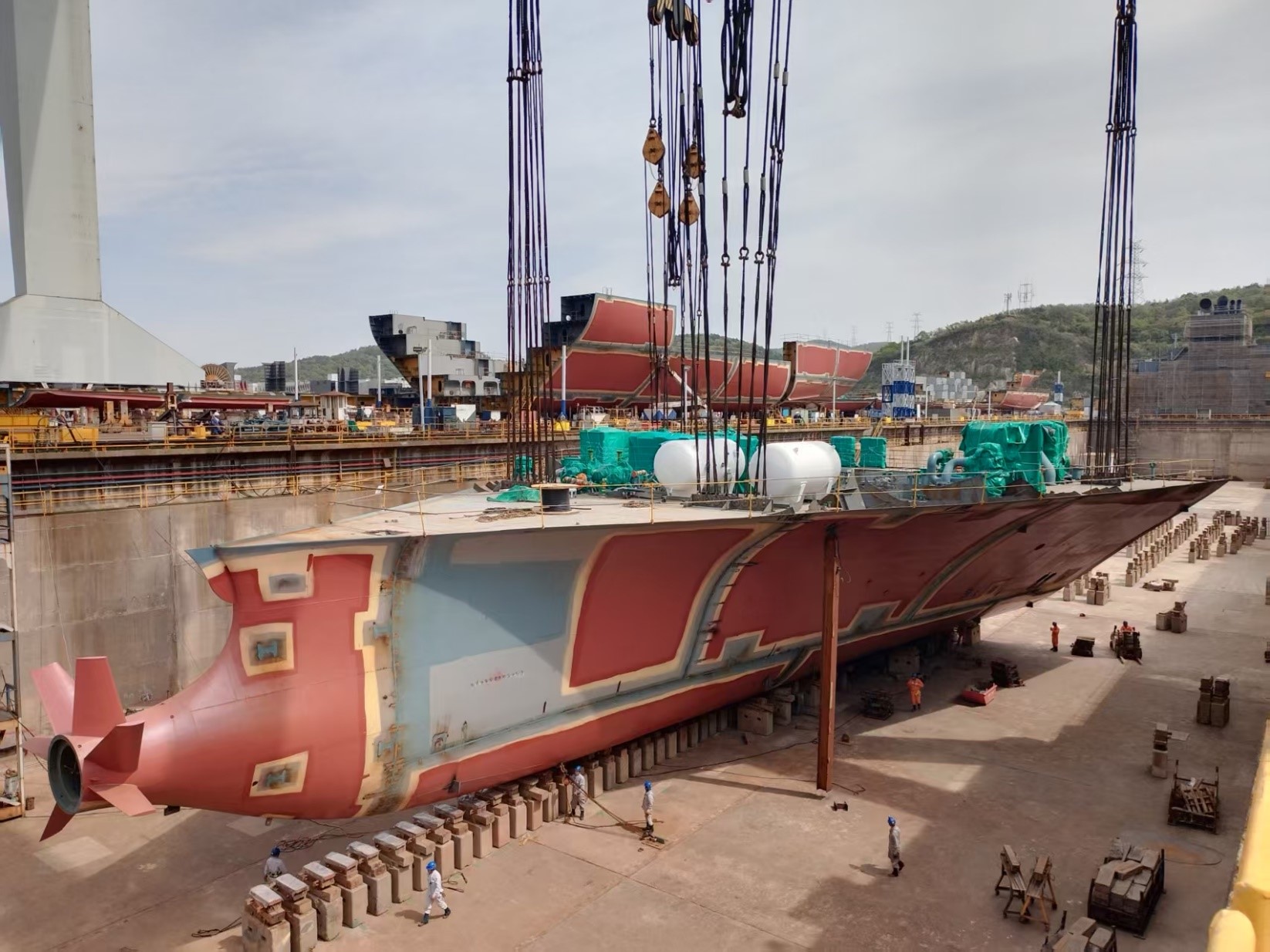 常石造船中國基地，以全球首艘甲醇燃料 5900TEU 型集裝箱運(yùn)輸船挑戰(zhàn)嶄新的未來